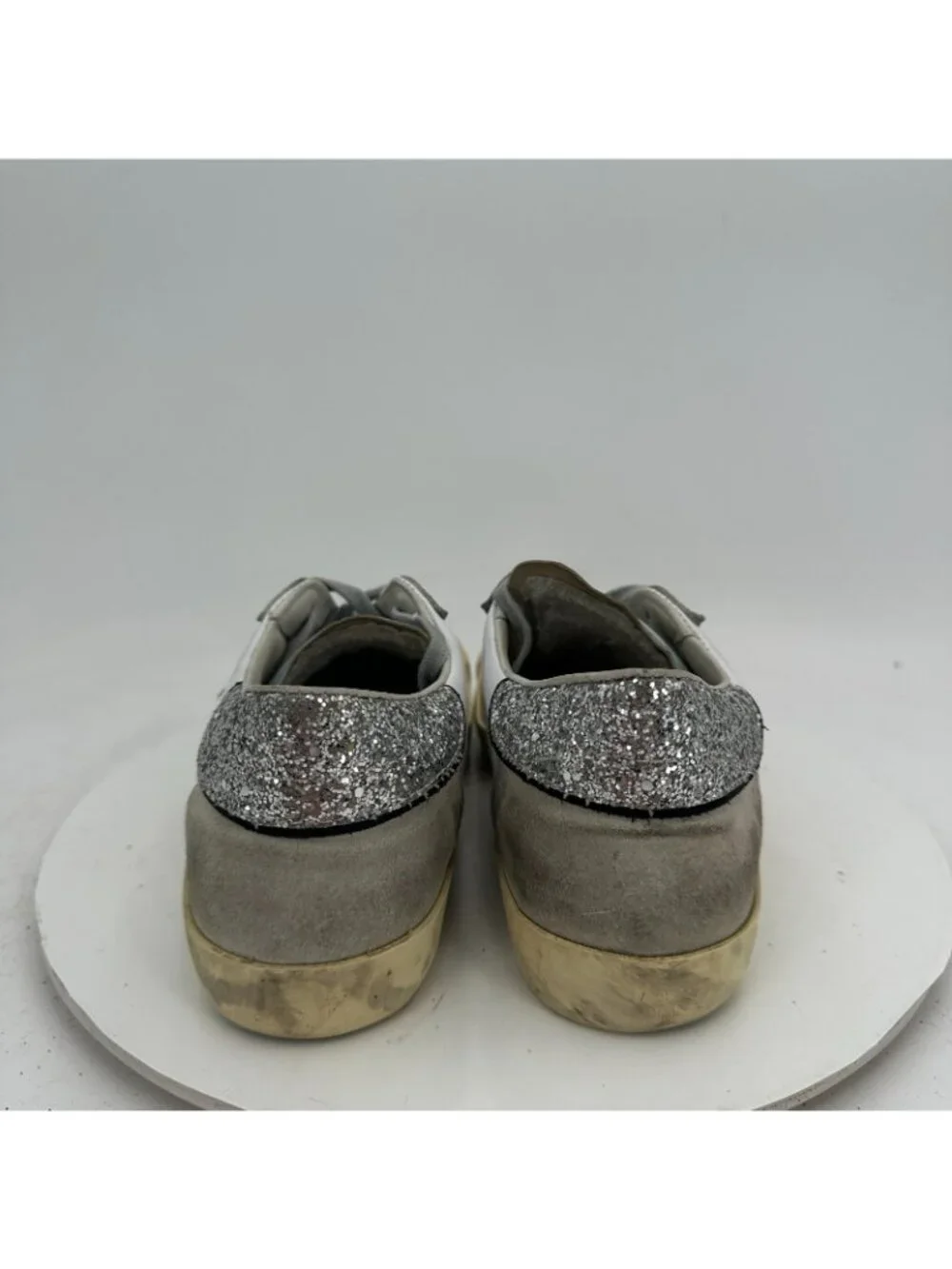Philippe Model Women Sz EU 39 US 8.5 White Rainbow Tie Dye  Leather Tennis Shoes